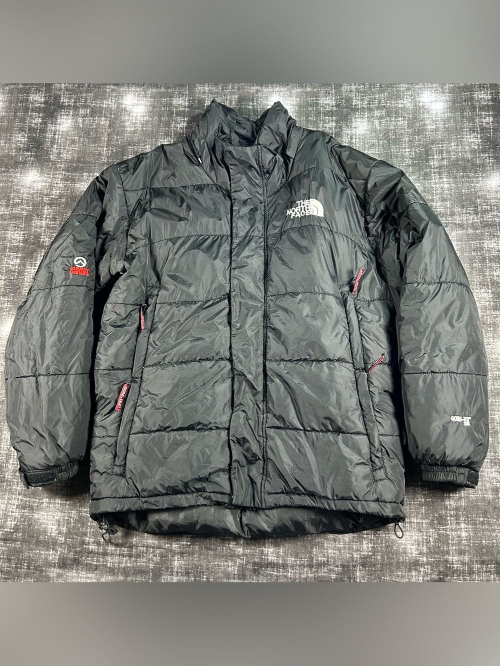 Vintage The North Face Summit Series Puffer Jacket Mens XL Black GORE-TEX XCR